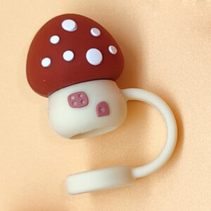 Mushroom [straw hat] brown / Bag does not include straw