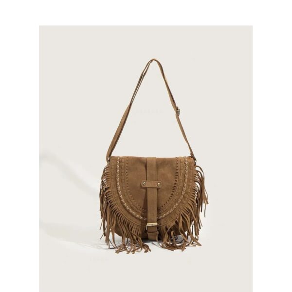 O1CN01rTKs0l1tqWkkeb4DV_2218329755953-0-cib Wholesale Western-inspired Suede Tassel Shoulder Bag