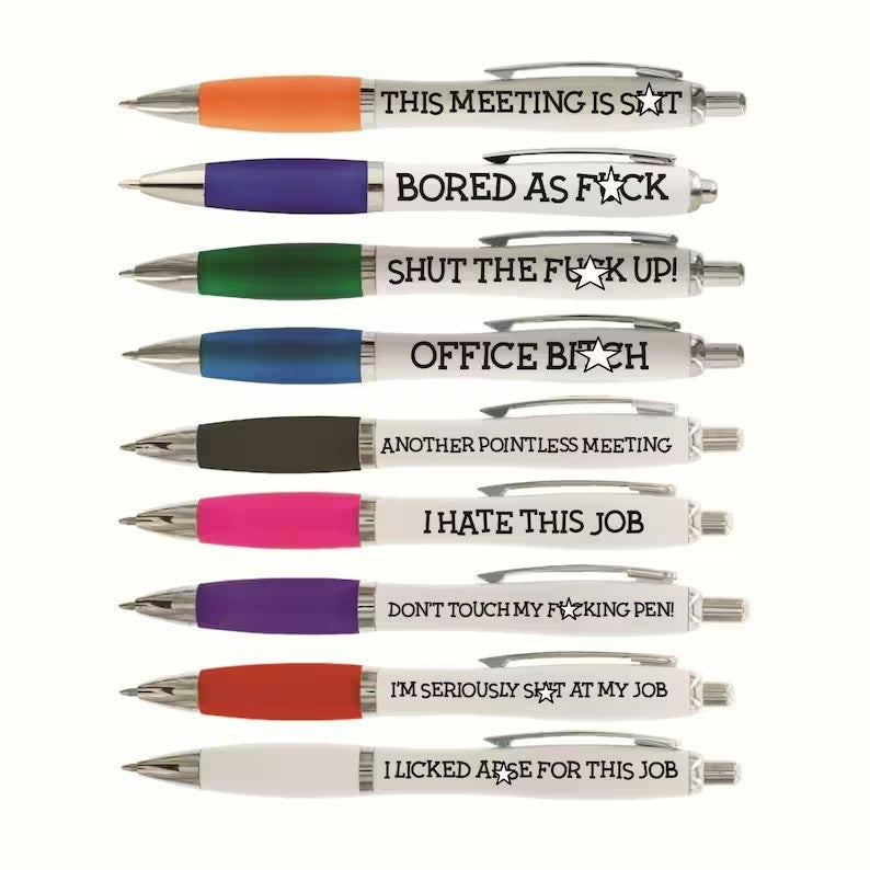 Wholesale Plastic Oice Fun Pen Set