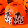 Wholesale Western Cowboy Ghost Halloween Retro Acrylic Earrings OLY-ES-KaiQing003