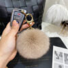 Wholesale 9cm Fur Ball Keychain