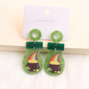 Rainbow gold coin jar