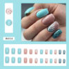 O1CN01rbPRkI1qQvcx0Jmv3__3917635491-0-cib Wholesale Natural Lake Green Leaves Pattern Solid Color Nail Stickers