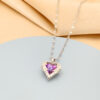 Wholesale Heart of the Ocean Titanium Steel Necklaces