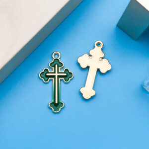 1 dripping green cross 14x25mm-9949-1g