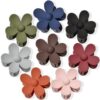 Wholesale ABS Colorful Flower Hair Clips