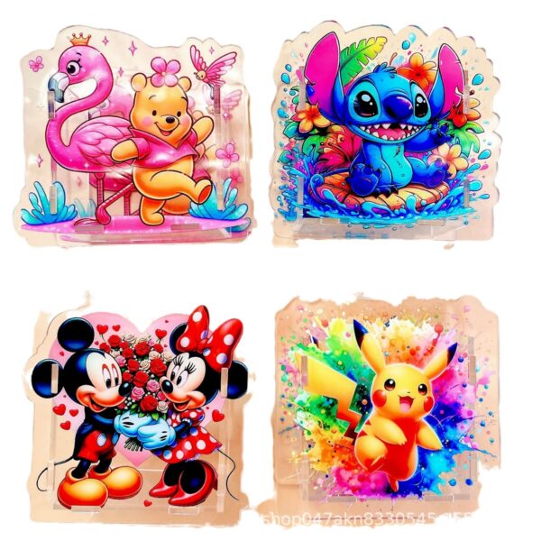 Wholesale 10cm Cartoon DIY Acrylic Pen Holder OLY Exclusive