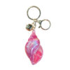 Wholesale Electroplating Colorful Acrylic Conch Keychain
