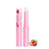 Wholesale Plastic Strawberry Color Changing Lipstick Moisturizing Lip Balm