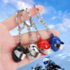 Wholesale Metal Motorcycle Helmet Creative Key Chain