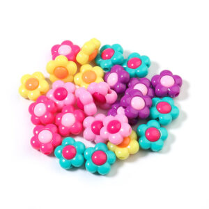 Smooth flowers (30/bag) / Random color mixing, size on the details page