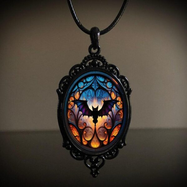 O1CN01rm6Sxx1X8d9rTml0N_2819952879-0-cib Wholesale Vintage Gothic Halloween Pendant Necklace