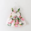 Wholesale Girls Princess Lemon Dress Baby Clothes