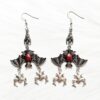 O1CN01rn6vVb1VaRqaTrFZS_2212758802669-0-cib Wholesale Gothic Evil Upside Down Red Oil Drip Bat Pendant Earrings