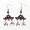 O1CN01rn6vVb1VaRqaTrFZS__2212758802669-0-cib Wholesale Gothic Evil Upside Down Red Oil Drip Bat Pendant Earrings