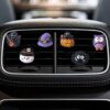 Wholesale Halloween Cute Ghost Aroma Clip Resin Car Accessories