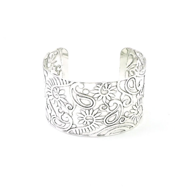 Wholesale Silver Grain Handmade Retro Ethnic Style Bracelet