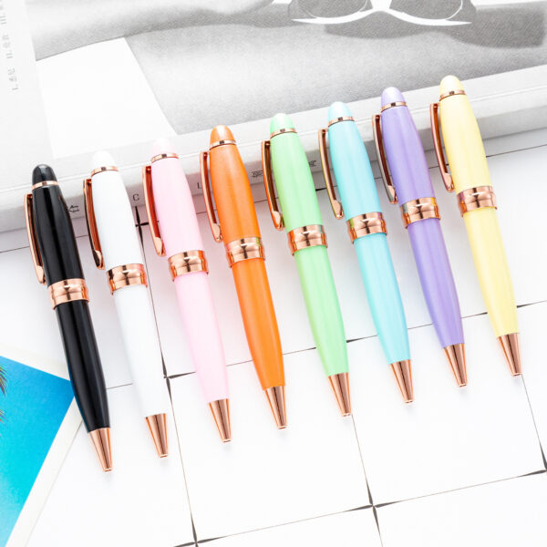 Wholesale Metal Candy Color Ballpoint Pen