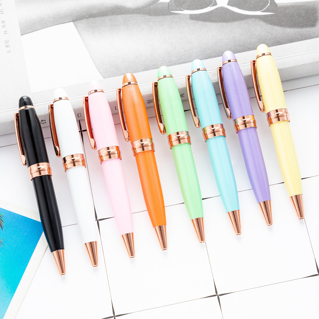 Wholesale Metal Candy Color Ballint Pen