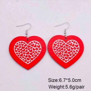JE1197L / Wooden earrings