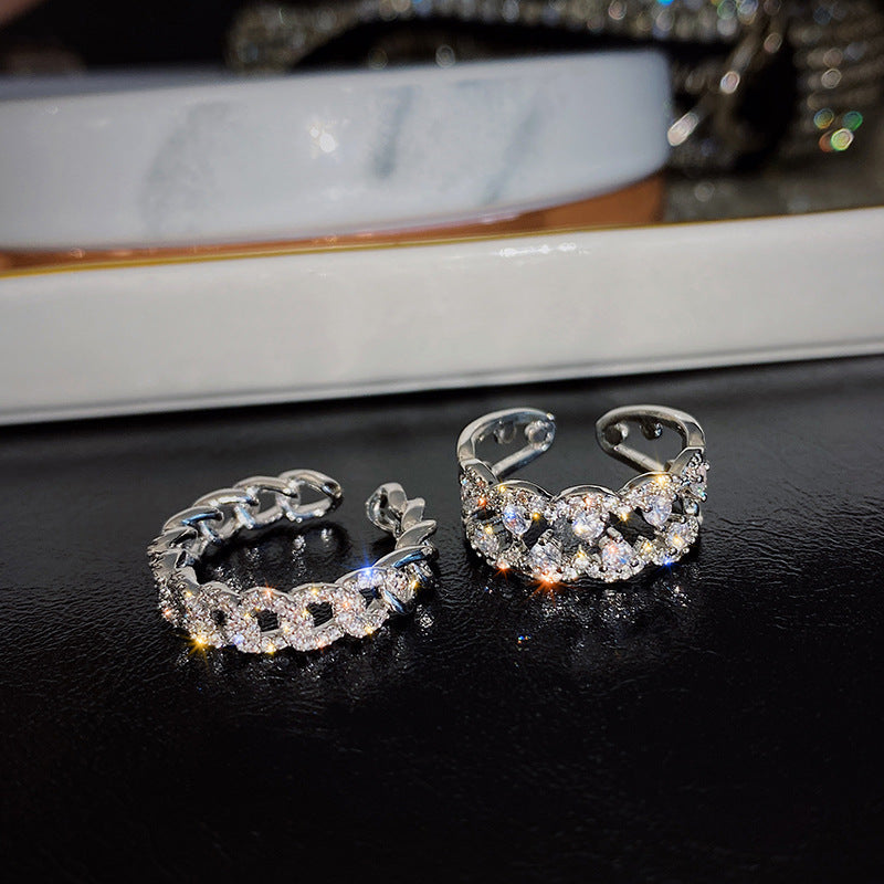 Wholesale Jewelry Diamond Sterling Sier Rings
