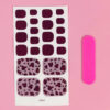 Wholesale Plastic Leopard Print Toenail Stickers