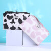 Wholesale Student Cartoon Cow Pattern Female Large Capacity Multi-card Slot PU leather Wallet