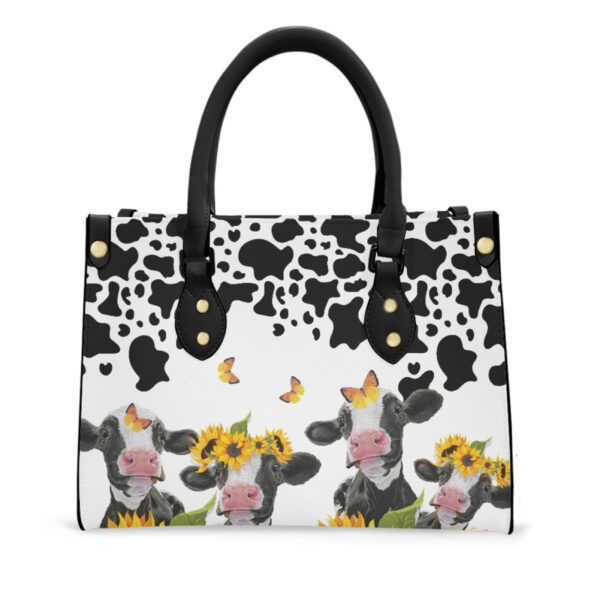 Wholesale PU New Flower Cow Women's Leather Shoulder Bag Handbag