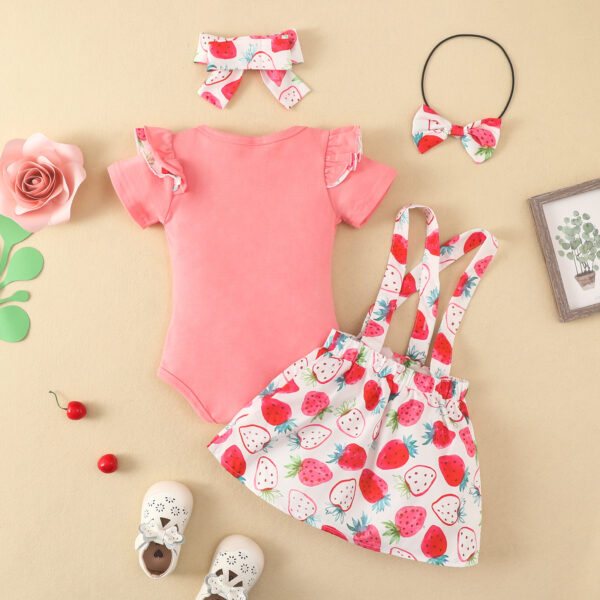 Wholesale Kids Solid Color Suspenders Polyester Baby Clothes