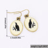 O1CN01s2XInv1fCJLuB2oUJ_4260613970-0-cib Wholesale Vintage Oval Three-dimensional Crow Earrings
