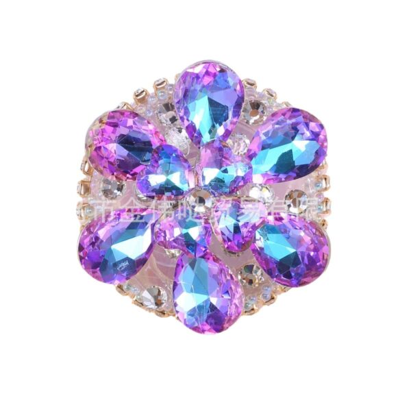 O1CN01s3VcRG1EK6SnZDniS_2217006240332-0-cib Wholesale Heavy Industry Rotating Zircon Six Leaf Clover Diamond Ball DIY Jewelry Accessories
