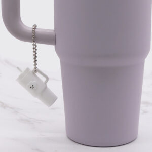 White cloud bead chain