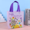 Wholesale Easter Egg Bunny Non Woven Waterproof Storage Bag