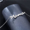 Wholesale Mother's Day Gift MAMA Stainless Steel Necklace