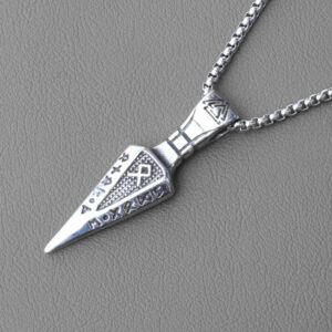 New arrow + stainless steel chain