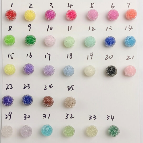 Wholesale 16mm Sugar Beads DIY Beads
