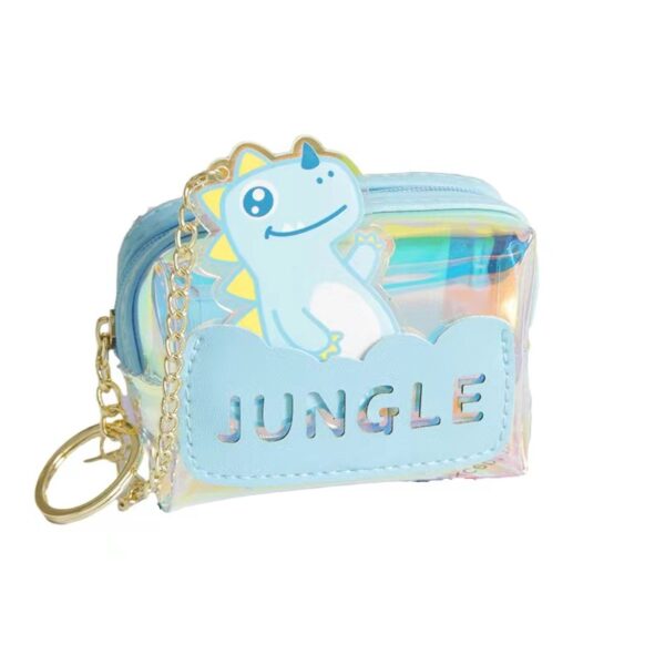 Wholesale PU Dinosaur Storage Coin Key Card