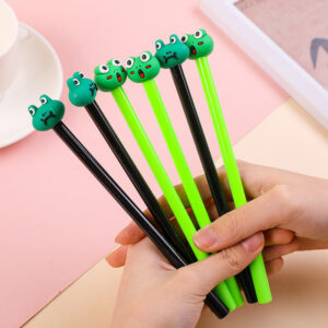 Wholesale Plastic Frog Three-dimensional Gel Pen