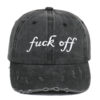 Wholesale Retro Fuck Off Tongue Hat
