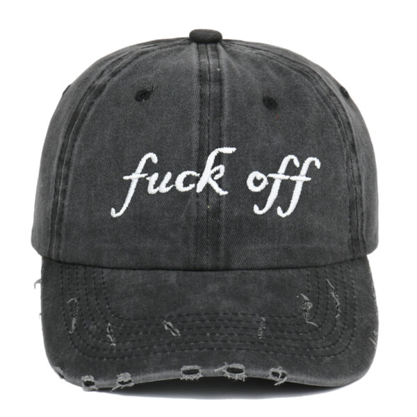 Wholesale Retro Fuck Off Tongue Hat