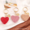 Wholesale Metal Diamond Heart Keychain