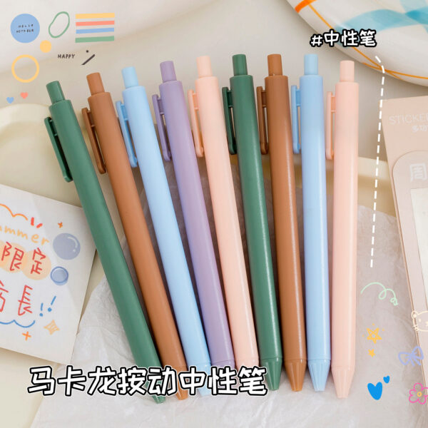 O1CN01sD9M1f1n1Ku8sReSM_2528805029-0-cib Wholesale Plastic Macaron Color Press Pen
