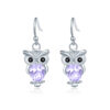 Wholesale Animal Series Owl Alloy Earrings