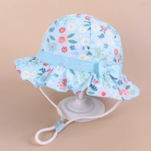 Wholesale Printed Cartoon Animals Kids Cotton Bucket Hat