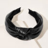 Wholesale PU Leather Middle Knotted Headband