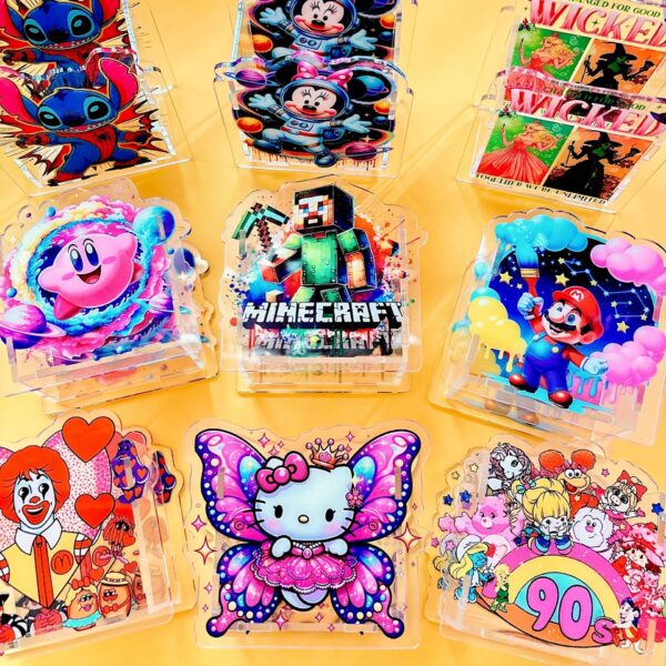 Wholesale Lovely Cartoon DIY Acrylic Pen Holder OLY Exclusive