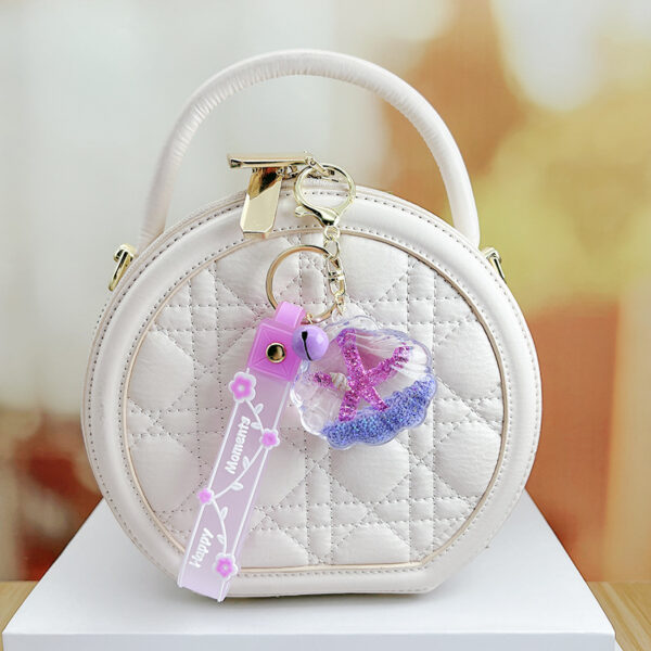 O1CN01sQ8Lhr2J01LZPIKuF_2211702189358-0-cib Wholesale Starfish Floating Bottle Acrylic Liquid Keychain