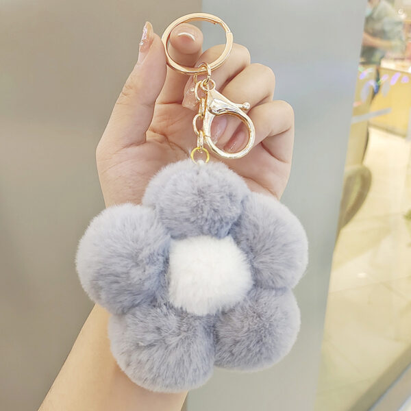 O1CN01sQHwvG1nzmtWiju6z_2208336485161-0-cib Wholesale Flower Plush Keychain