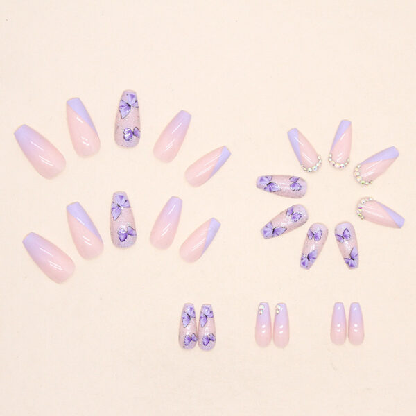 O1CN01sSVfrd1qQvbUmVudl_3917635491-0-cib Wholesale Resin Crushed Diamond Ice Cream Taro Purple Butterfly Nail Art
