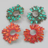 O1CN01sV4R3X2II32l9YwM5_2473019262-0-cib Wholesale Water Diamond Sunflower Alloy Earrings